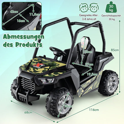 Dětská elektrická bugina UTV 24V s dálkovým ovládáním
