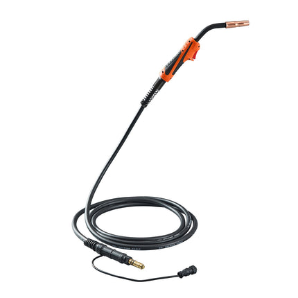 250A MIG Welding Gun, 15 ft Cable, 0.035–0.045 Wire