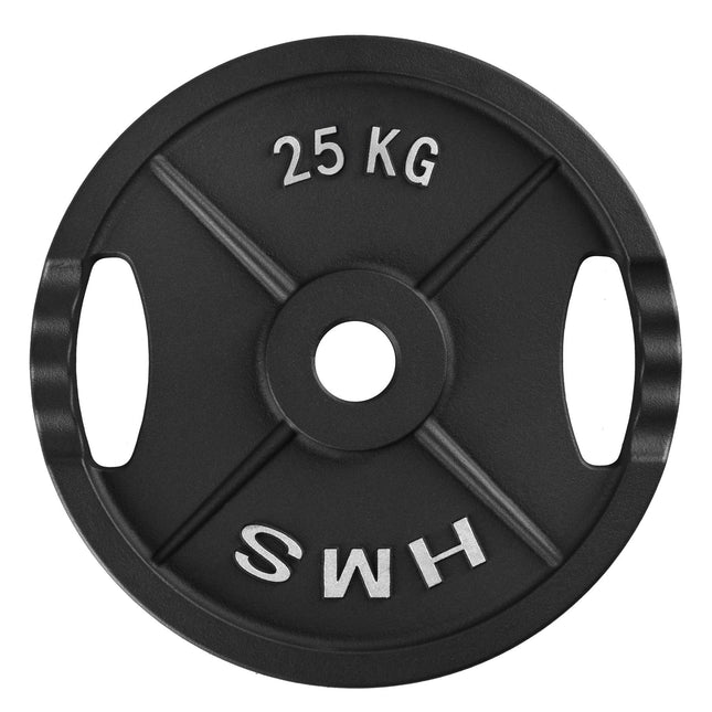 Olympijský kotouč 25 Kg, černá litina