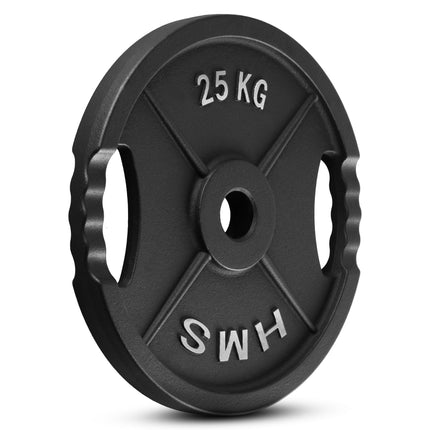 Olympijský kotouč 25 Kg, černá litina