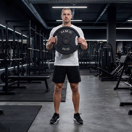 Olympijský kotouč 25 Kg, černá litina