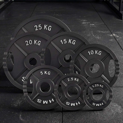 Olympijský kotouč 25 Kg, černá litina