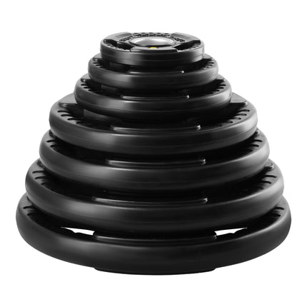 Pogumovaný olympijský kotouč 25 Kg s tříúchytem