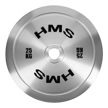 Kalibrovaný ocelový olympijský kotouč 25 kg