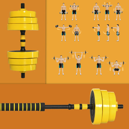 Nastavitelná sada činek 25 kg s 12 kotouči pro fitness