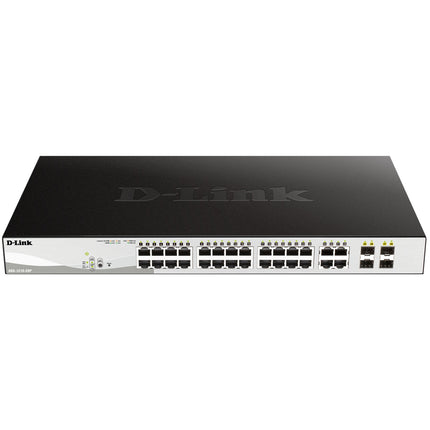 28portový gigabitový PoE managed switch