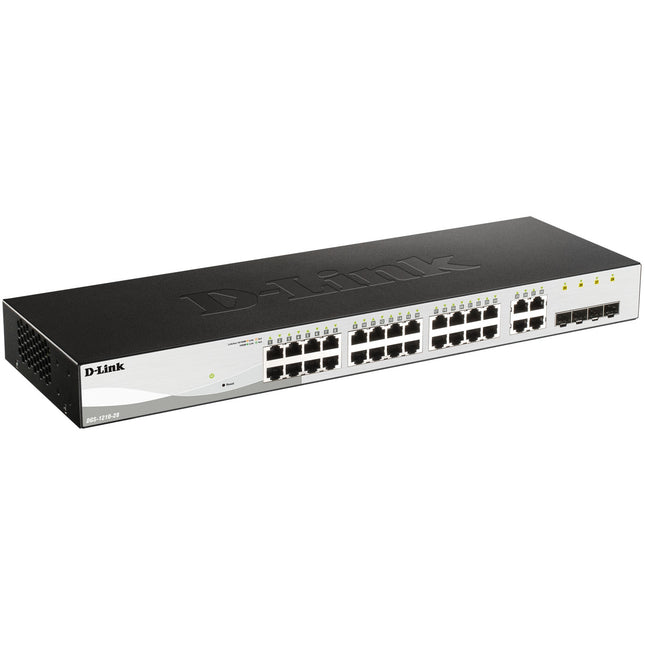 28portový gigabitový smart managed switch