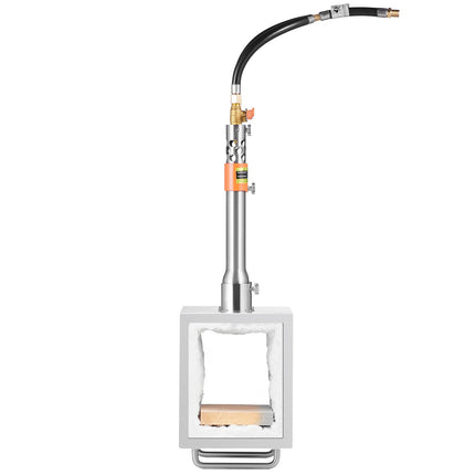 2-Burner Propane Forge, 2600F Square Stainless Steel