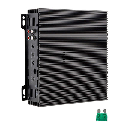 2-Channel Car Amplifier, Class AB, Bridgeable, 600W Max