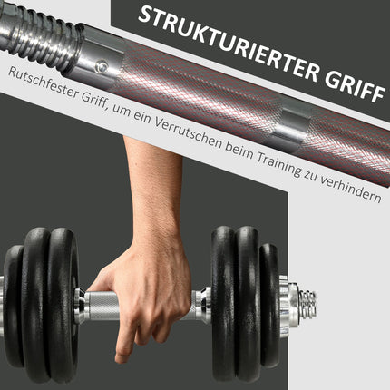 Nastavitelná sada činek 30 kg s 12 kotouči