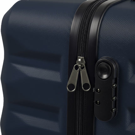 2-teiliges Hartschalen-Koffer-Set mit Rollen