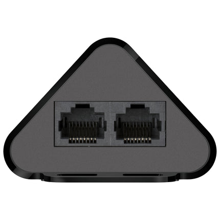 Dvouportový gigabitový PoE extender, dosah 500m