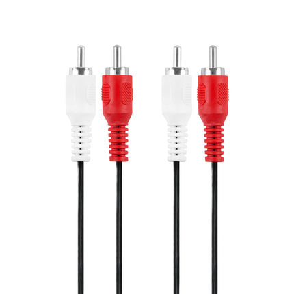 Kabel 2 RCA – 2 RCA samec-samec 1.5m