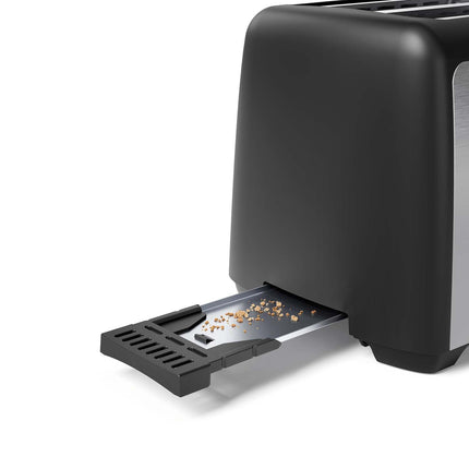 Topinkovač na 2 toasty z nerezové oceli, 800W