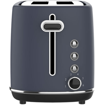 Topinkovač na 2 toasty, 1050W, 6 stupňů opékání, modrá
