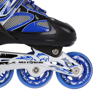 2-in-1 Inline & Ice Skates, Blue, Size M (35-38)