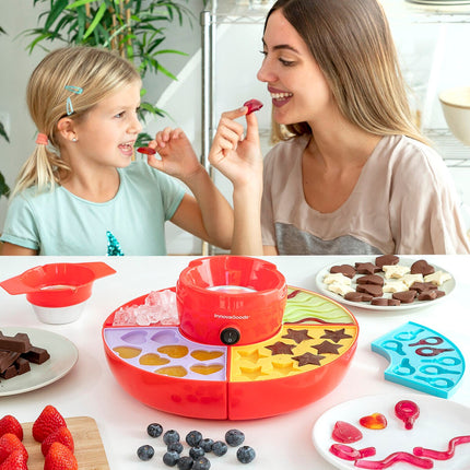 2v1 fondue na čokoládu a želé bonbony Yupot InnovaGoods