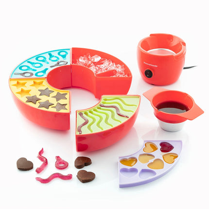2v1 fondue na čokoládu a želé bonbony Yupot InnovaGoods
