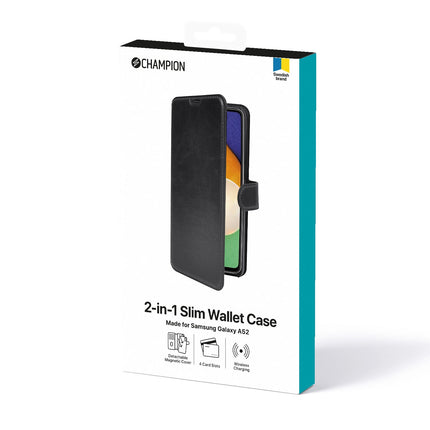 2v1 tenké pouzdro-peněženka Galaxy A52