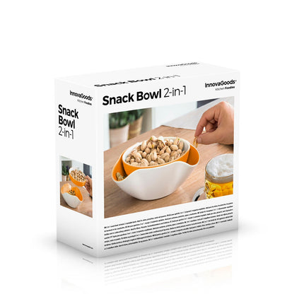 2v1 miska na snacky InnovaGoods 2 ks