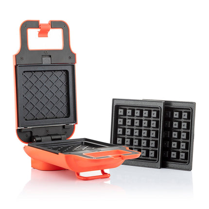 2v1 vaflovač a sendvičovač s recepty Wafflicher InnovaGoods