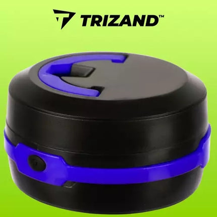 Skládací turistická lampa 2v1 – modrá