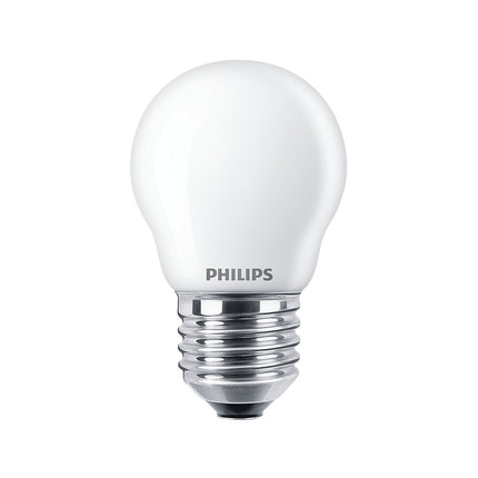 2 ks LED žárovka E27 P45 globe 40W matná 470lm