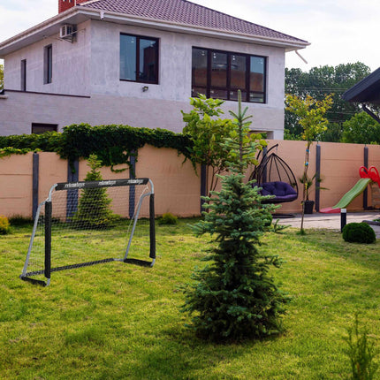 Fotbalová branka 2 ks, černá