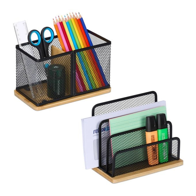 2-piece desk organization set