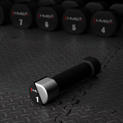 2 x 1 KG Polyurethane Dumbbells, TPU Coating