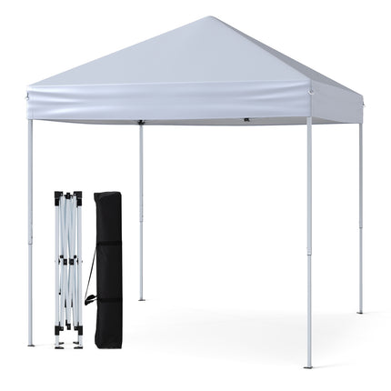 2x2m pop-up pavilon, vodotěsný, UV 50+, bílý