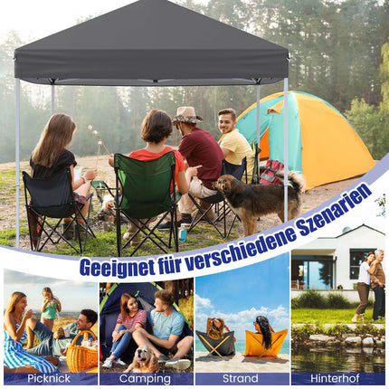 2x2m vodotěsný pop-up pavilon s UV ochranou 50+