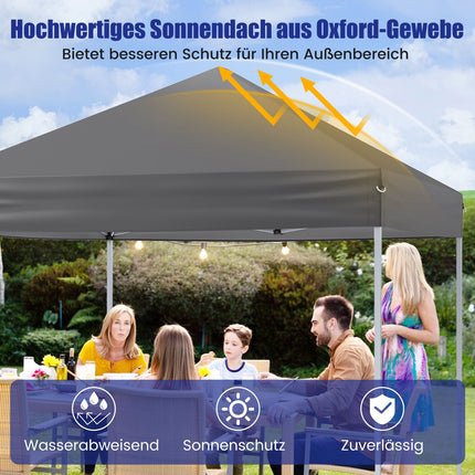 2x2m vodotěsný pop-up pavilon s UV ochranou 50+