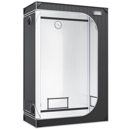 2x4 Grow Tent 122 x 61 x 183 cm, 2000D Mylar, Window