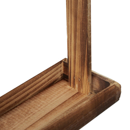 2x Vogelhäuschen aus Holz
