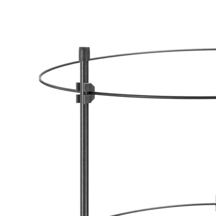 2 ks opěry rostlin s kroužky, 90 cm
