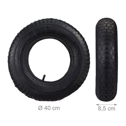 2 ks pneumatiky 4.00-8 pro rudl s duší