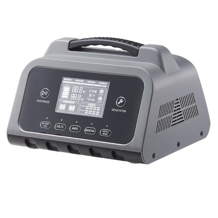 30A Smart Battery Charger 6V 12V 24V, LCD, LiFePO4, Lead-Acid