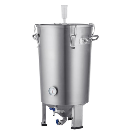 30L 304 Stainless Steel Beer Fermenter With Valve, Thermometer