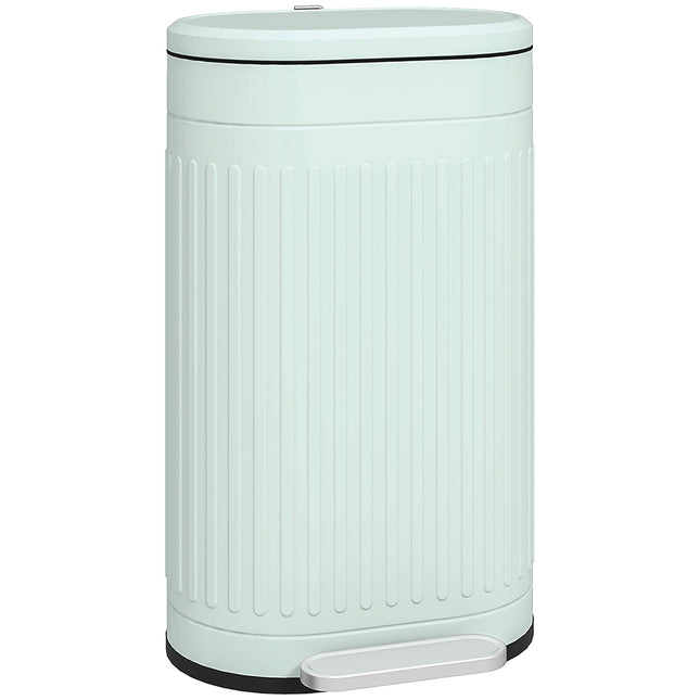 30L Metal Pedal Bin, Soft-Close, Removable Inner Bucket