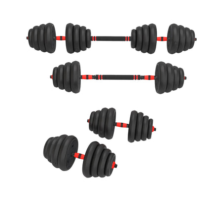 Nastavitelná sada jednoručních činek 30kg, 6v1