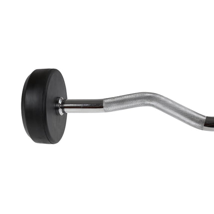 Pogumovaná bicepsová osa 30 kg