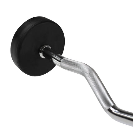 Pogumovaná bicepsová osa 30 kg