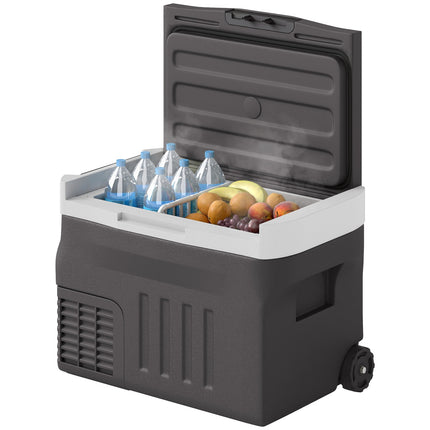 Elektrický chladicí box, 30L, LED, ECO režim, 12/230V, černá