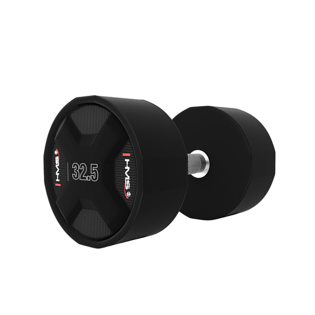 Polyuretanová jednoručka 32.5 kg – odolné fitness vybavení