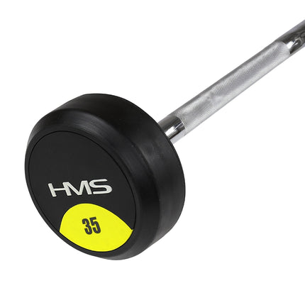 Pogumovaná činka 35 kg – vybavení posilovny