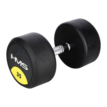 Pogumovaná jednoručka 35 kg – vybavení domácí posilovny
