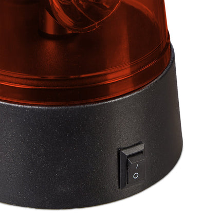 Otočná LED párty světla 360°, červená a modrá, sada 2 ks