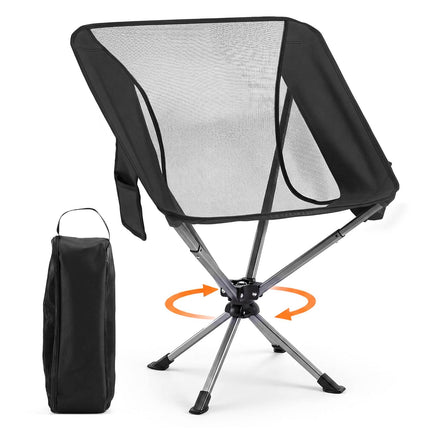 360 Swivel Camping Chair, 600D Fabric, 330 lbs Capacity