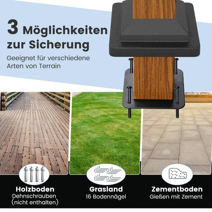 Pergola 3.6 x 3 m se zatahovací střechou, voděodolná, stabilní, zimuvzdorný pavilon, šedá